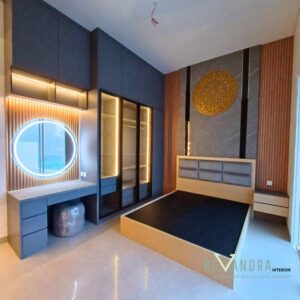 Interior Kamar Tidur Utama Modern Berkualitas