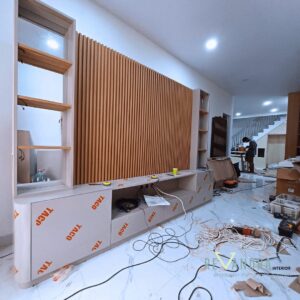 Ide Desain Kabinet TV Custom Minimalis Terbaik untuk Ruang Tamu