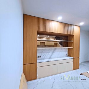 Kabinet Ruang Makan yang estetik