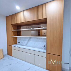 kabinet ruang makan simple