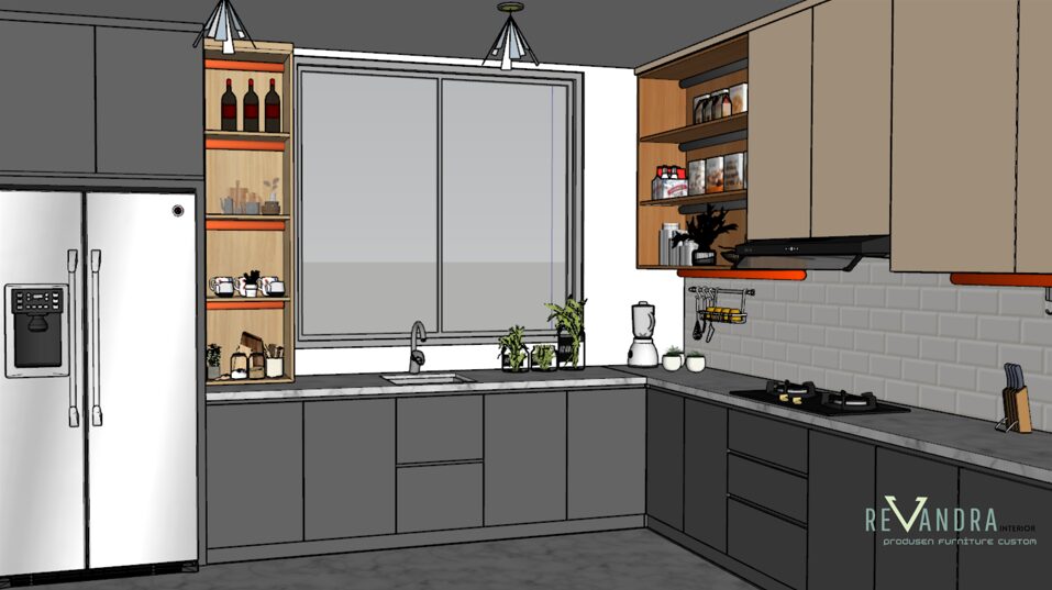Estimasi Biaya Kitchen Set Custom