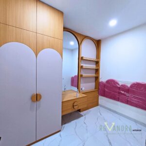 Pembuatan Interior Kamar Tidur Anak Estetik dan Elegan