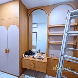 Pembuatan Interior Kamar Tidur Anak Estetik dan Elegan