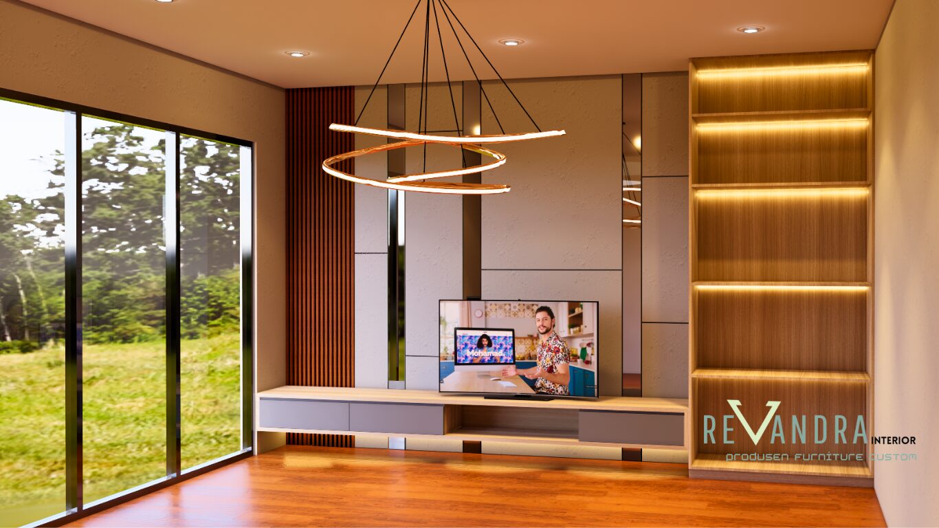 Estimasi Harga Backdrop TV Modern Tahun 2025