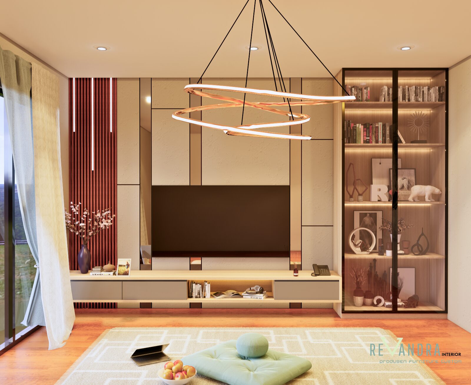 Desain Backdrop TV Modern: Estetis, Fungsional, dan Elegan