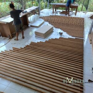 Kisi-Kisi Kayu Sentuhan Artistik yang Menghidupkan Ruang