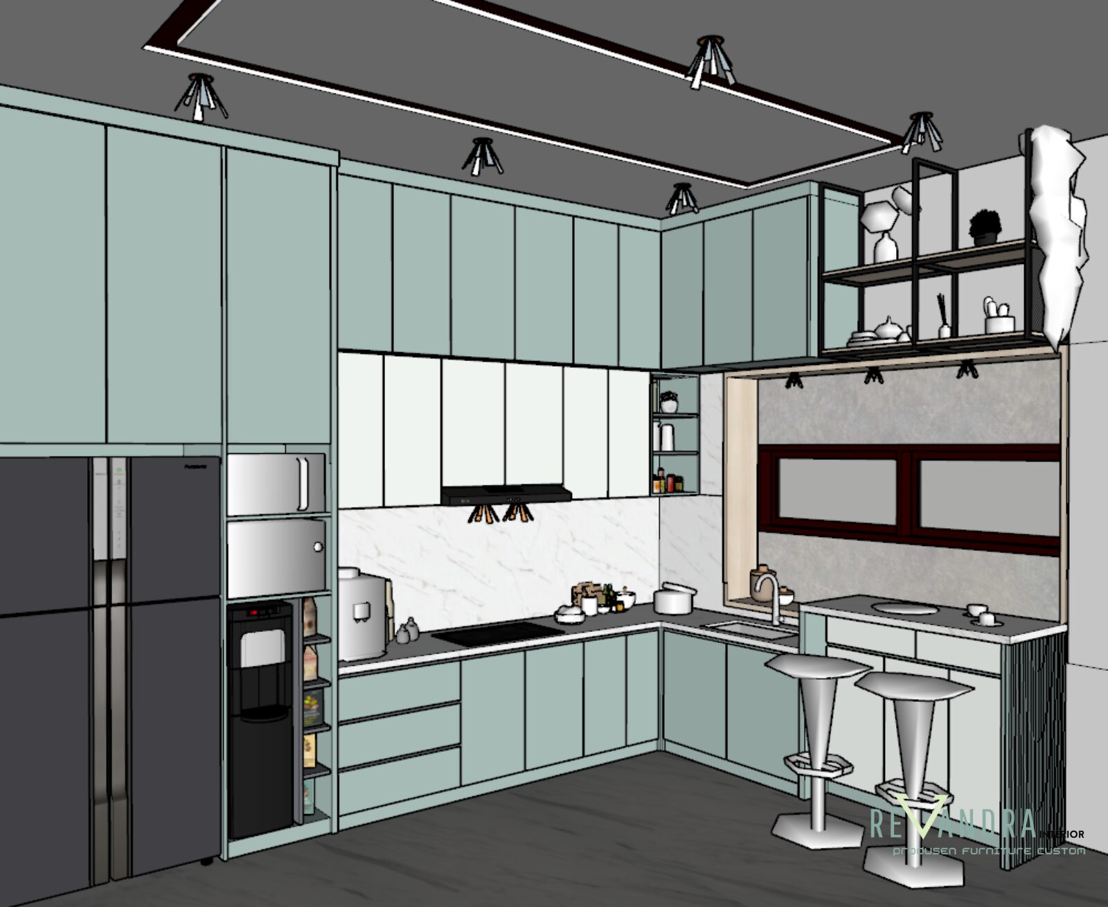 Tips Memadukan Kitchen Se