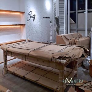 Produsen Meja Pajangan Kayu Jati Custom