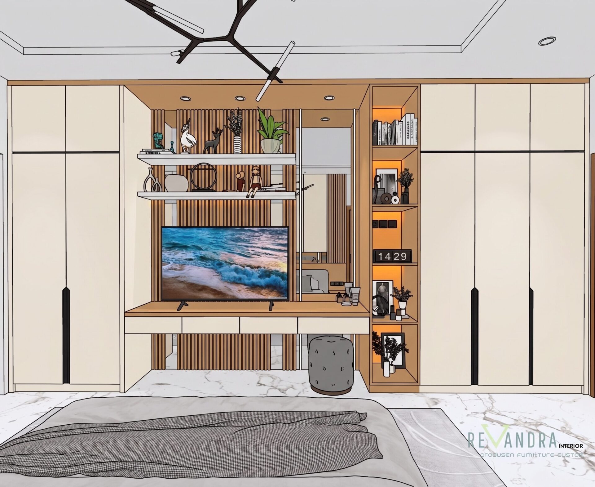 Desain Interior Kamar Apartemen yang Nyaman dan Estetik