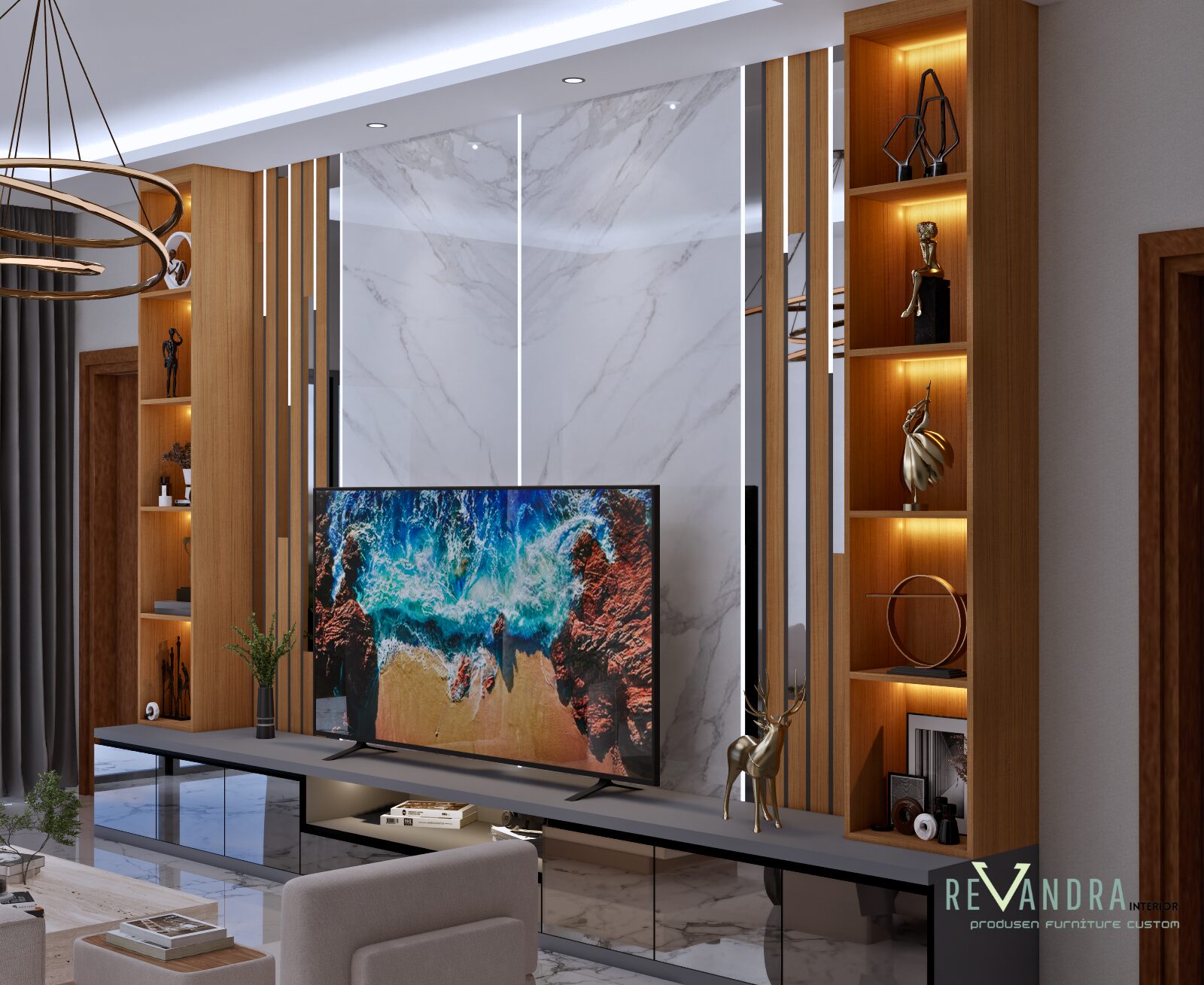 Interior Rumah Minimalis Modern yang Estetik