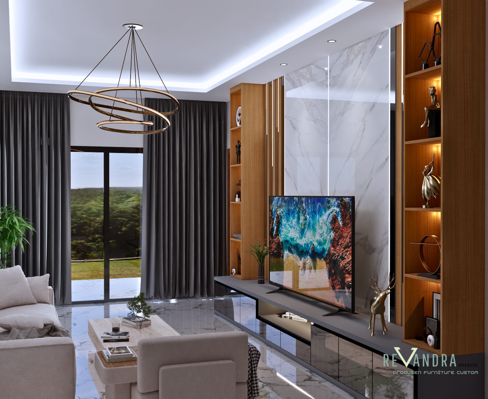 Interior Rumah Minimalis Modern yang Estetik