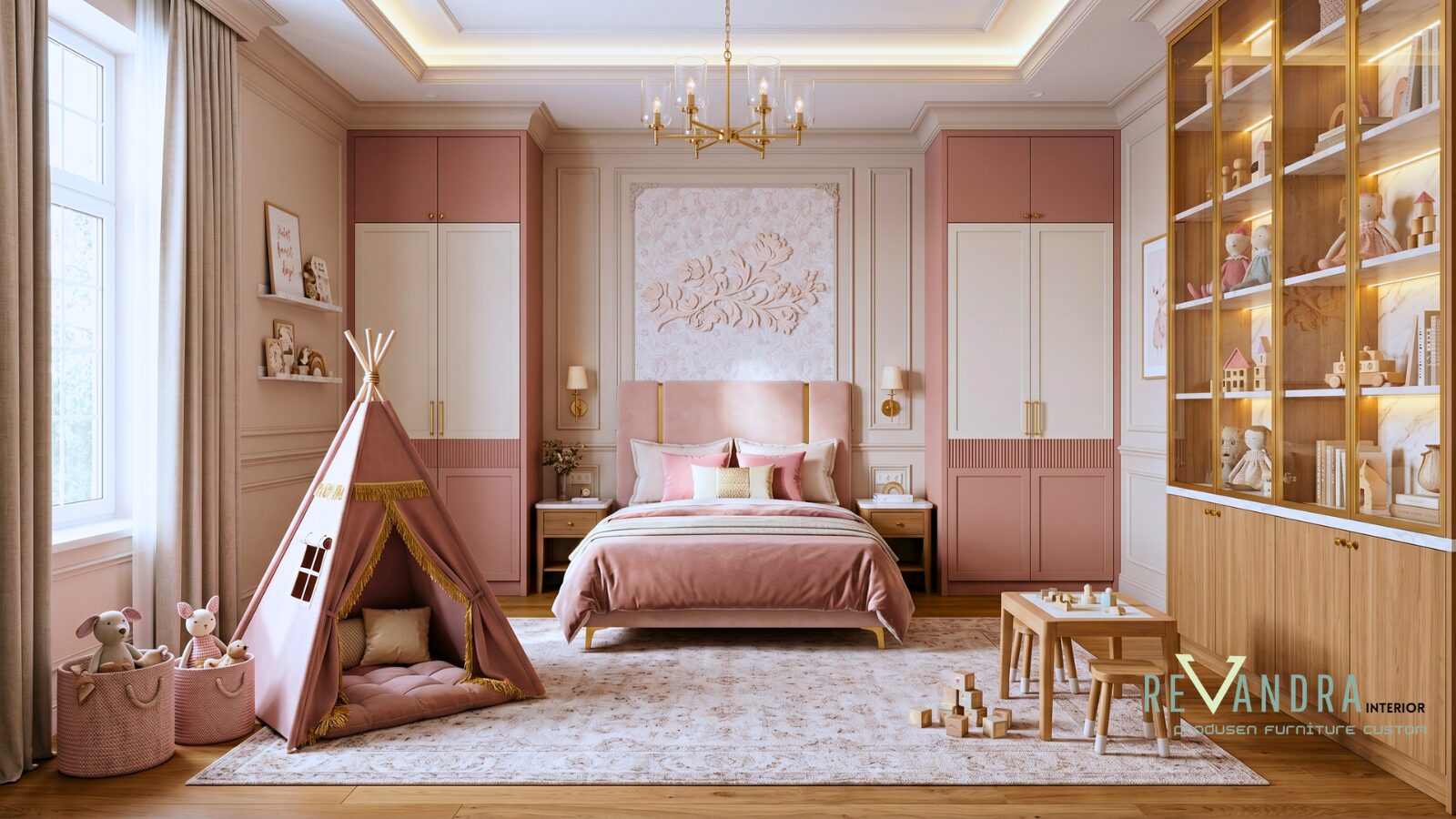 Inspirasi Kamar Tidur anak Perempuan Estetik dan Nyaman