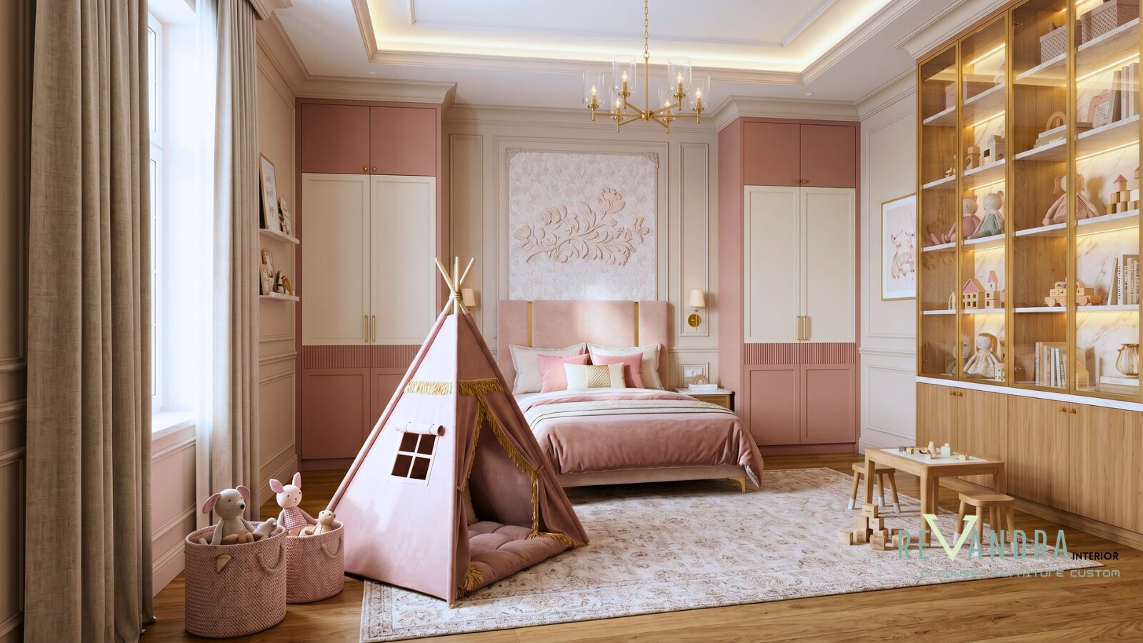Inspirasi Kamar Tidur anak Perempuan Estetik dan Nyaman