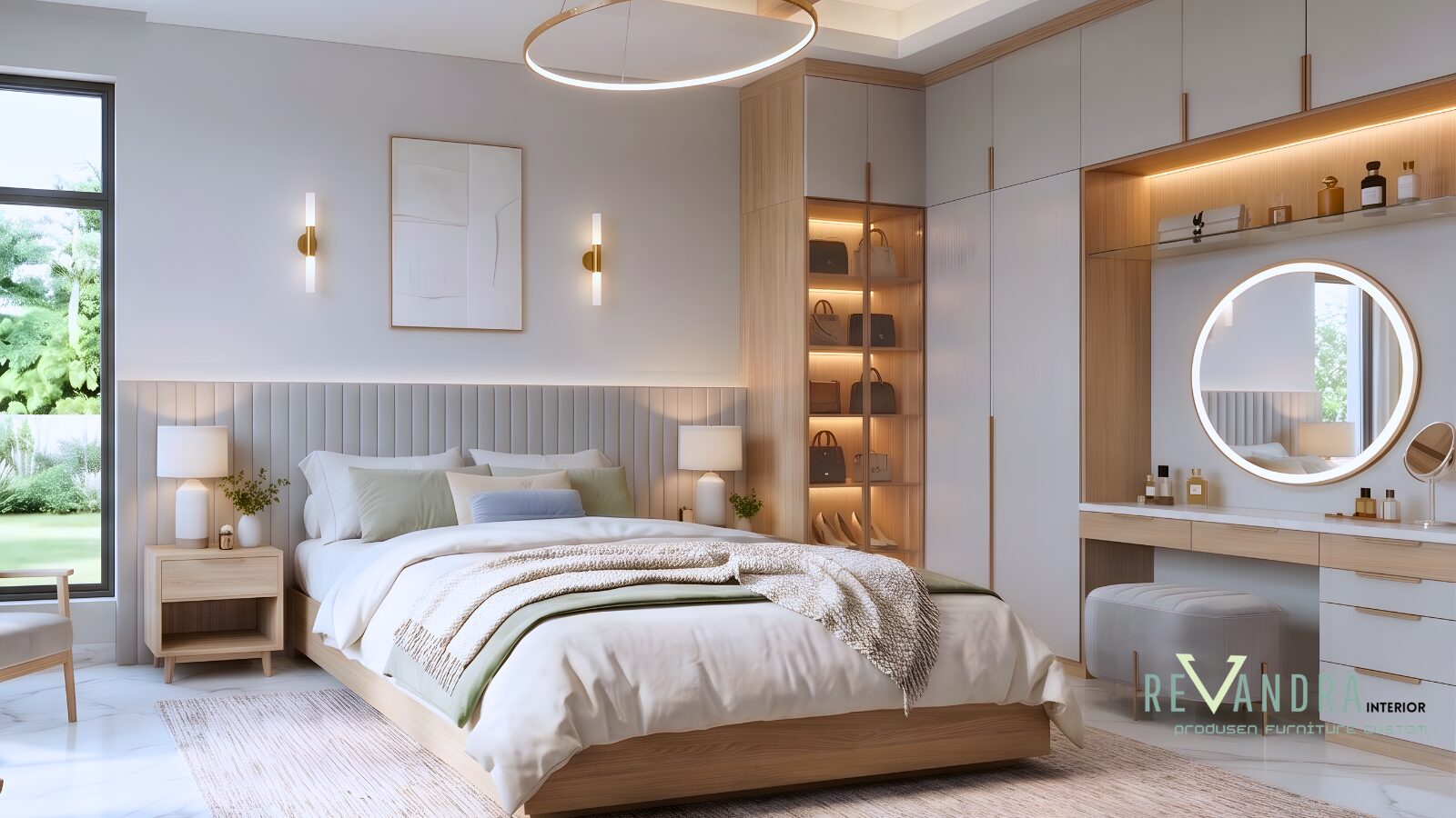 Desain model kamar tidur mewah, nyaman untuk istirahat maksimal