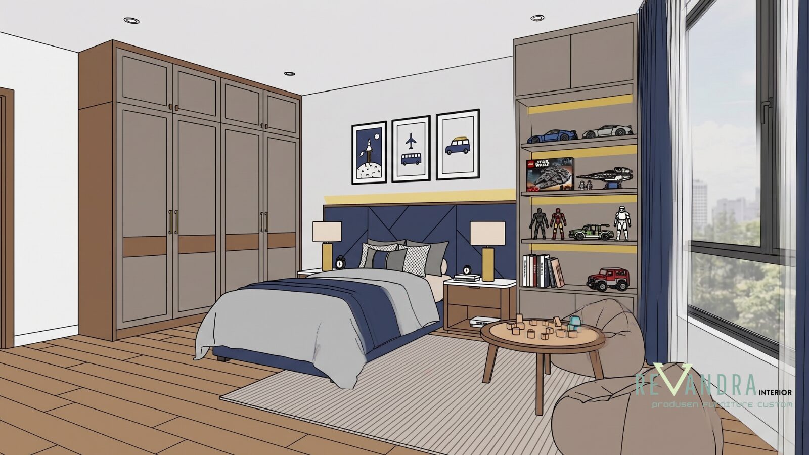 Optimalisasi Tata Ruang dengan Custom Furniture