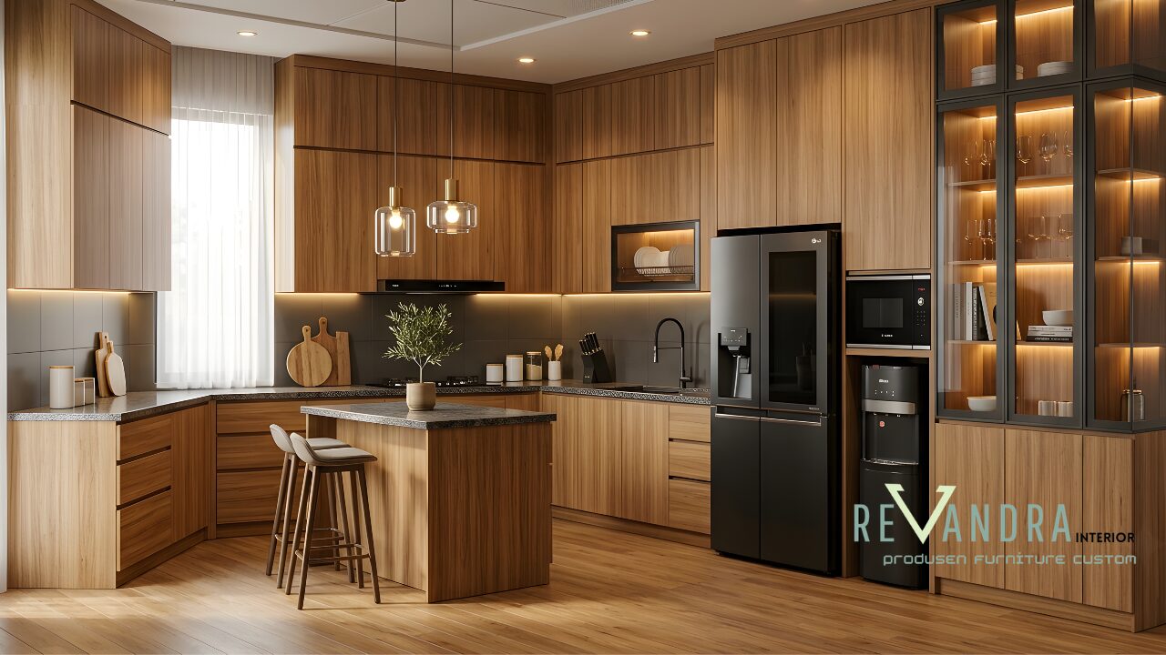 15 Model Kitchen Set Minimalis Modern untuk Dapur Kecil & besar