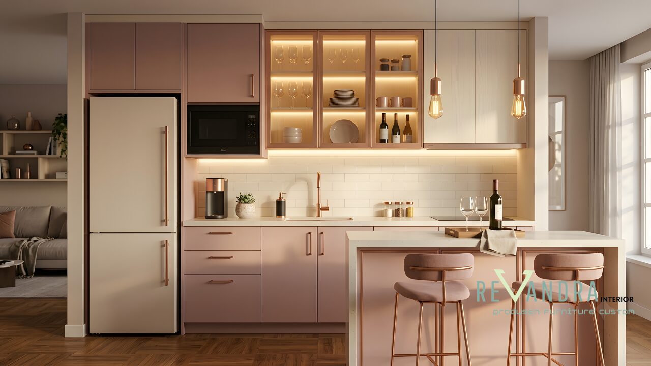 15 Model Kitchen Set Minimalis Modern untuk Dapur Kecil & besar