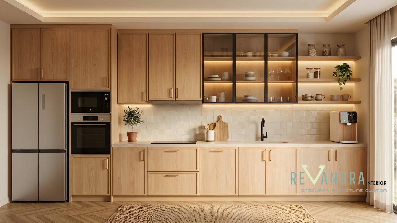 15 Model Kitchen Set Minimalis Modern untuk Dapur Kecil & besar