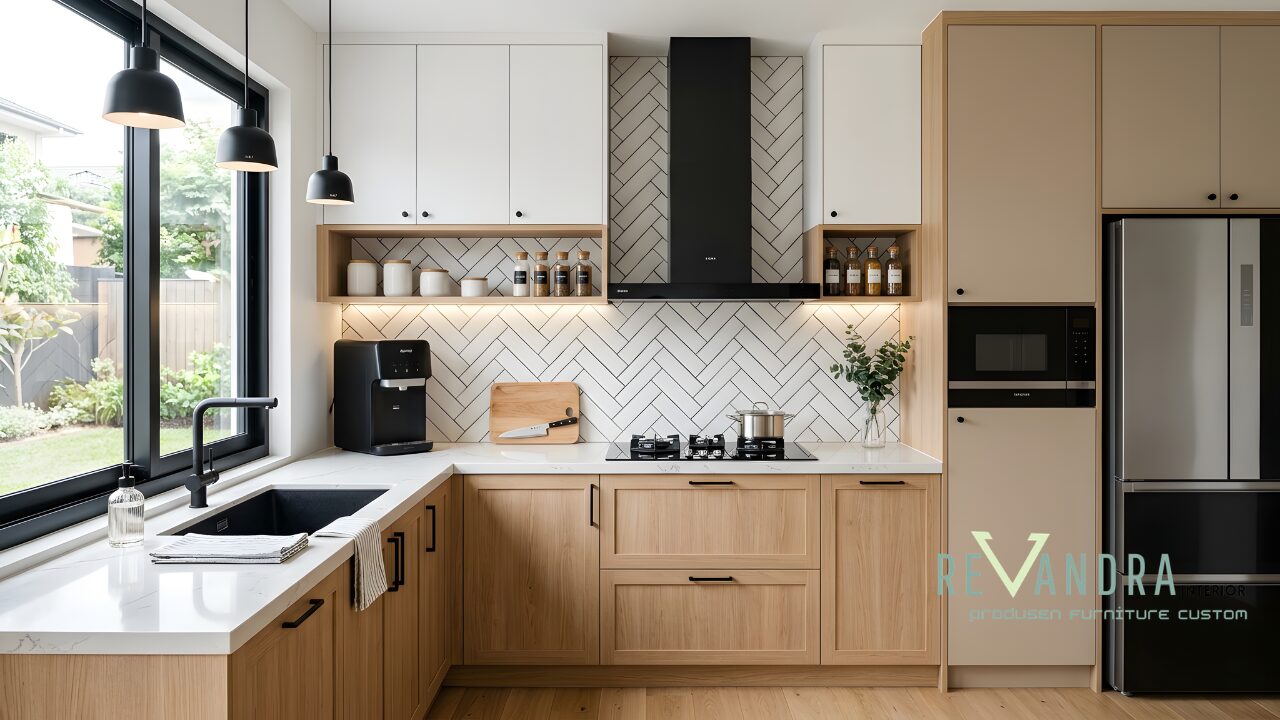15 Model Kitchen Set Minimalis Modern untuk Dapur Kecil & besar