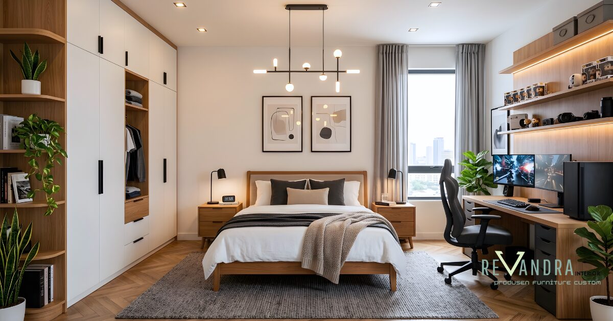17 Desain Kamar Tidur Minimalis Modern yang Nyaman dan Estetik