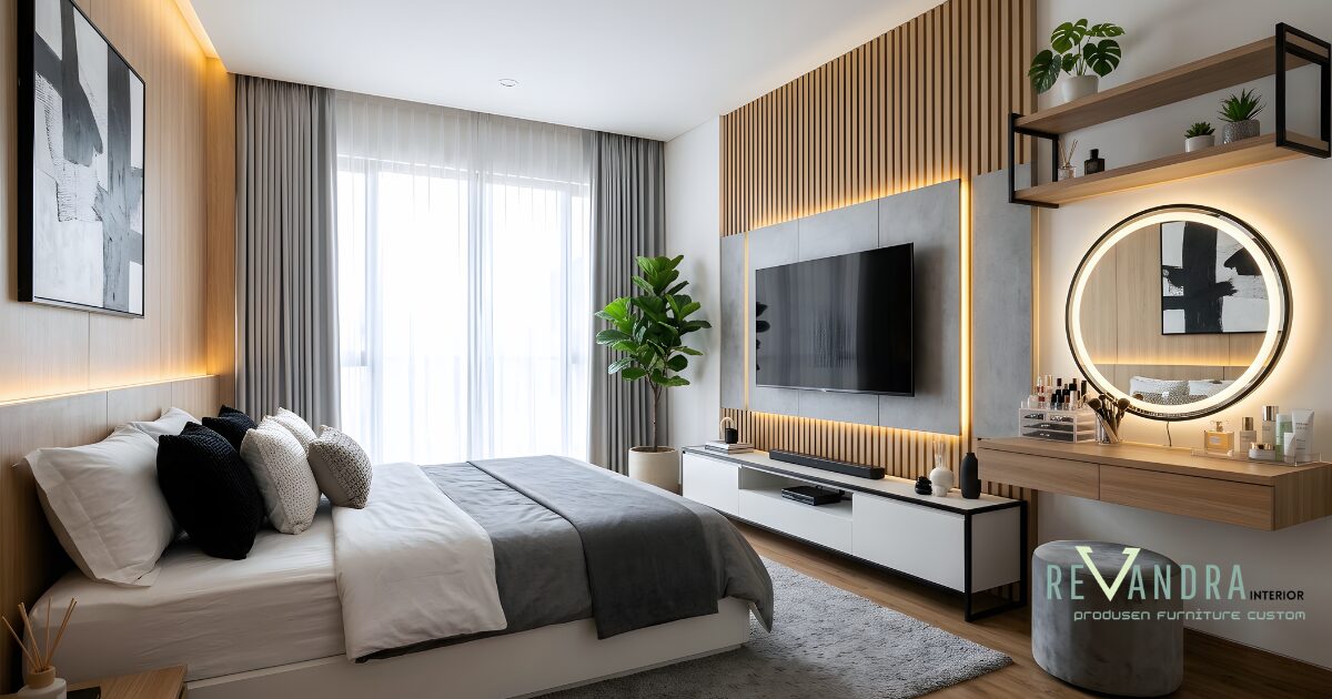 17 Desain Kamar Tidur Minimalis Modern yang Nyaman dan Estetik