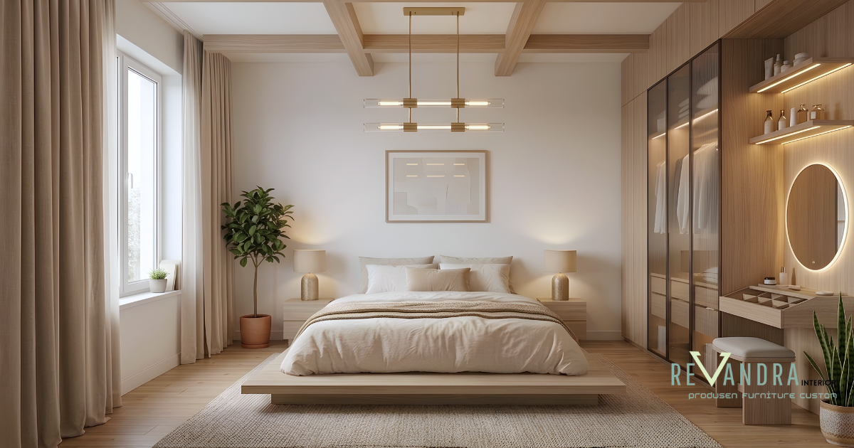 17 Desain Kamar Tidur Minimalis Modern yang Nyaman dan Estetik