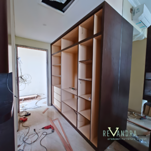 Desain Kamar Anak Minimalis dengan Lemari Custom Modern