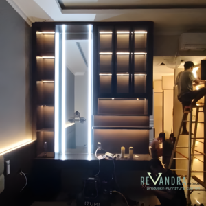 Desain Kamar Anak Minimalis dengan Lemari Custom Modern