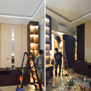 Desain Kamar Anak Minimalis dengan Lemari Custom Modern